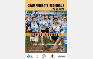 26/01/2025 :CHAMPIONNATS REGIONAUX de CROSS COUNTRY à BOURGES