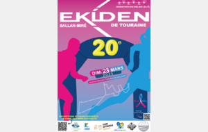 23/03/2025 : EKIDEN de TOURANE à BALLAN MIRE