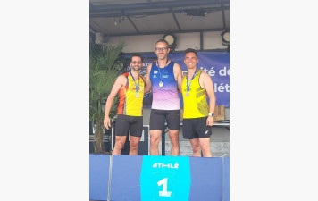 🇫🇷 Nicolas Lepetit, vice-champion de France Masters 45 de pentathlon