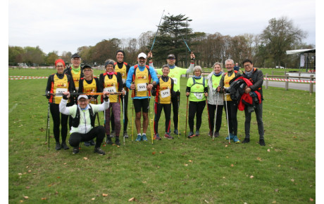 06/11/2022 :MARCHE NORDIQUE;CROSS TOURAINE1 à AMBOISE